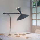 Nemo Lighting Lampe de Marseille Wall Light Grey Matt