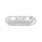 Astro Minima Twin Adjustable Recessed Light Matt White