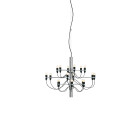 Flos 2097/18 Chandelier - Chrome / Frosted Bulbs