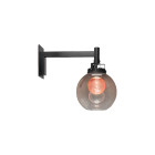 Zero City Globe Exterior LED Wall Light Red