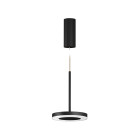 Panzeri Bella LED Pendant Light Direct Black