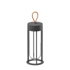 Flos In Vitro LED Outdoor Unplugged Light Anthracite