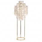 Verpan Fun-1STM Floor Lamp Brass