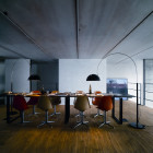 Oluce Coupe 3320R Floor Lamp Lifestyle Office