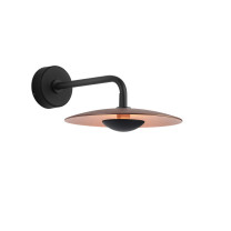 Marset Ginger A LED Outdoor Wall Light 20a Rust Brown