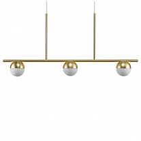 Nordlux Contina 3-Spot Pendant Light Brass