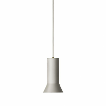 Normann Copenhagen Hat Pendant - Small, Warm Grey