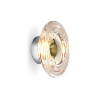 Tom Dixon Press Mini LED Surface Light - Gold, On