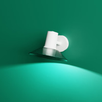 Zero Compose Wall Light In Situ Green Background