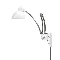 Fritz Hansen Kaiser Idell 6559 Wall Lamp - White/Chrome