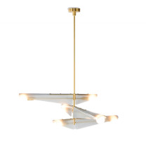 Tala Sycamore Chandelier 3 Tier Dawn Grey