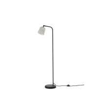 New Works Material Floor Lamp Black Sheep (White Marble)
