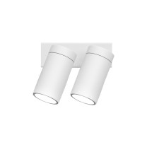 Davide Groppi Dot 51 DE Surface Double Spot Light - White