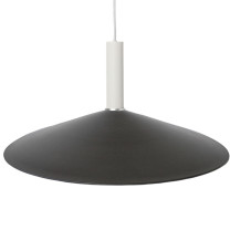 Ferm Living Collect High Socket Pendant Angle White Black