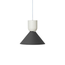 Ferm Living Collect Bell Socket Pendant Bell White Black