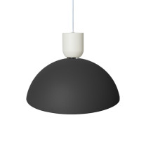 Ferm Living Collect Bell Socket Pendant Disc White Black