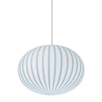 Established & Sons Filigrana Ellipse Pendant - S3 Blue Canes