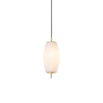 J.Adams & Co Nova Pendant Slim - Satin Brass
