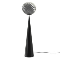 Tom Dixon Whirl Fat Cone Floor Lamp Silver - Off