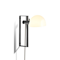 Marset Lauro Wall Light Chromed Steel White