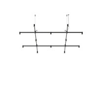 Vibia Nexum Square LED Pendant  Ceiling Light 5142