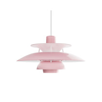 Louis Poulsen PH 5 320 Opal Pendant - Opal Pale Rose