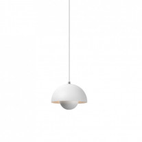 &Tradition Flowerpot VP1 Pendant in Matte White