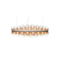Moooi Prop Light Round Double LED Suspension - Side
