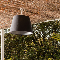 Artemide Architectural Tolomeo Paralume Outdoor LED Hook Lifestyle Gazebo