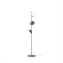 Axolight Orchid LED Floor Lamp Grey