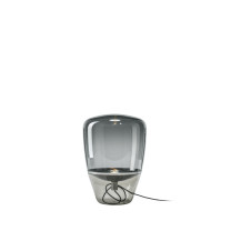 Brokis Balloons Table / Floor Lamp Small Smoke Grey Chrome
