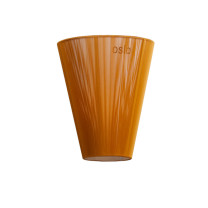 Northern Oslo Wood Floor Lamp Caramel Shade