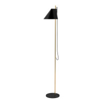 Louis Poulsen Yuh LED Floor Lamp Brass / Black
