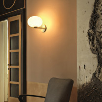 Oluce Alba Wall Lamp Lifestyle Lounge