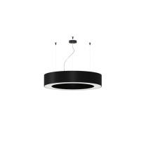 Panzeri Golden Ring LED Suspension 80 Direct and Direct and Indirect Black