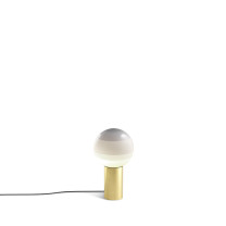 Marset Dipping Light LED Table Lamp White Brass