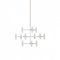 Nemo Lighting Crown Minor Chandelier White