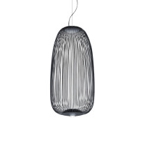 Foscarini Spokes 1 LED MyLight Pendant - Graphite
