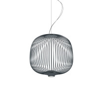 Foscarini Spokes 2 LED MyLight Pendant Light - Small, Graphite