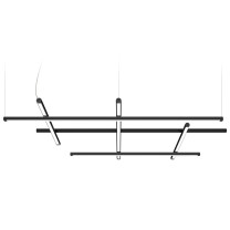 Panzeri Hilow LED Pendant Light High Emission Black