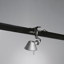 Artemide Tolomeo Pinza Light with clip-on Micro Aluminium