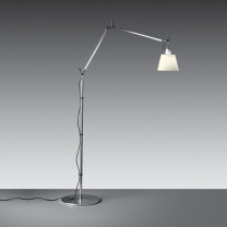 Artemide Tolomeo Basculante Floor Lamp - Grey satin