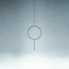 Estiluz Revolta LED Pendant Small 3635 Satin Gold