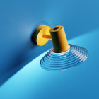 Zero Compose Wall Light In Situ Blue Background 2