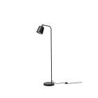 New Works Material Floor Lamp Black Marble