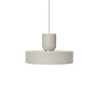 Ferm Living Collect Bell Socket Pendant Record Grey Grey