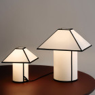 HAY Ava Pyramid Table Lamp Lifestyle Pair