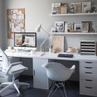 Anglepoise Type 75 Desk Lamp Alpine White on Desk
