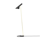Louis Poulsen AJ Floor Lamp Black/ Brass