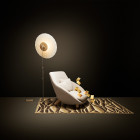 Moooi Filigree Floor Lamp Beside Chair